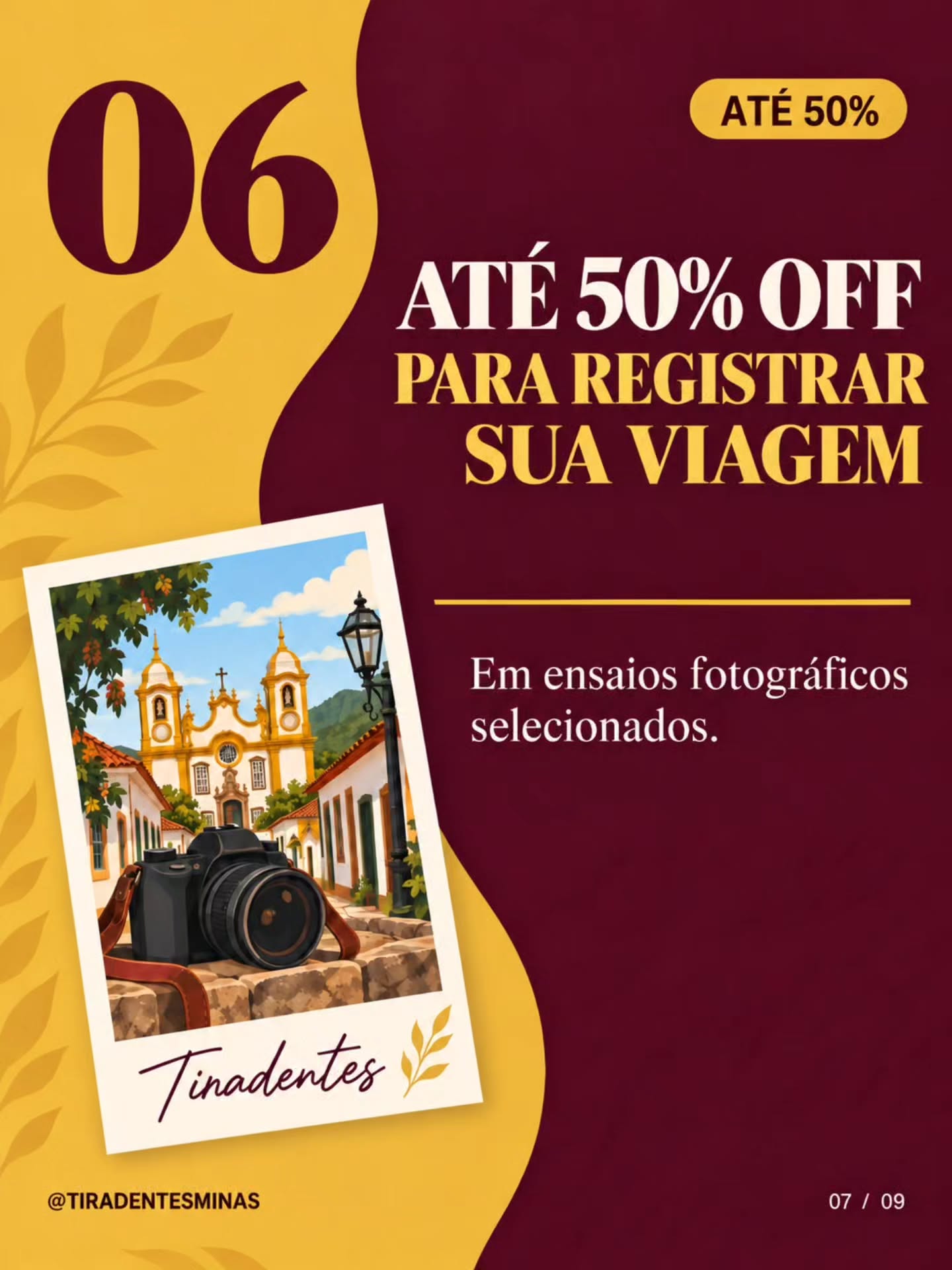 Arte do carrossel sobre benefício em ensaios fotográficos selecionados em Tiradentes